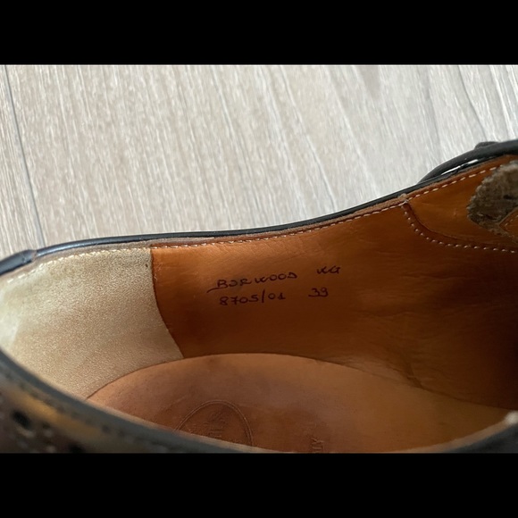 Church’s Burwood Polished Brogue Oxford Shoes - Picture 5 of 7